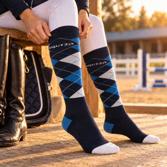 CHAUSSETTES LOSANGES EQUITA