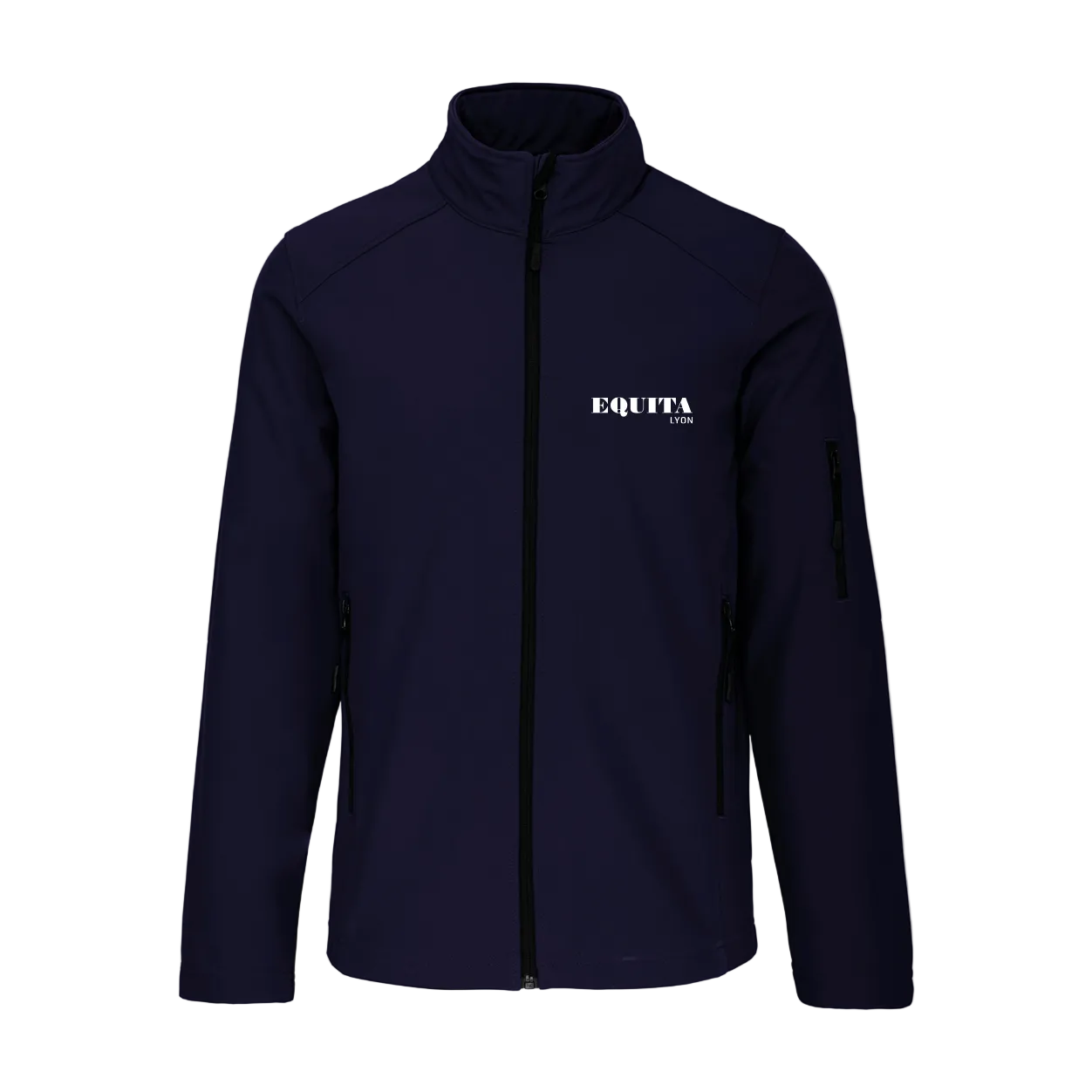 VESTE SOFTSHELL MANCHE LONGUE ENFANT EQUITA