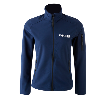 veste-technique-equitation-femme-cintree-bleu-marine
