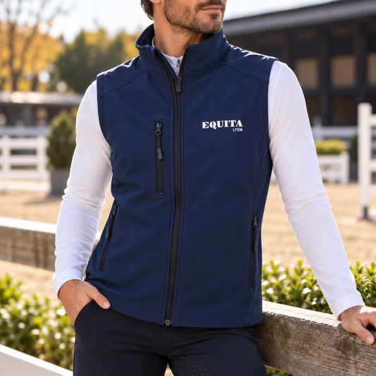 VESTE SOFTSHELL HOMME SANS MANCHE