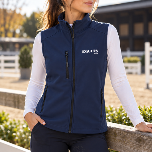 VESTE SOFTSHELL SANS MANCHE FEMME EQUITA