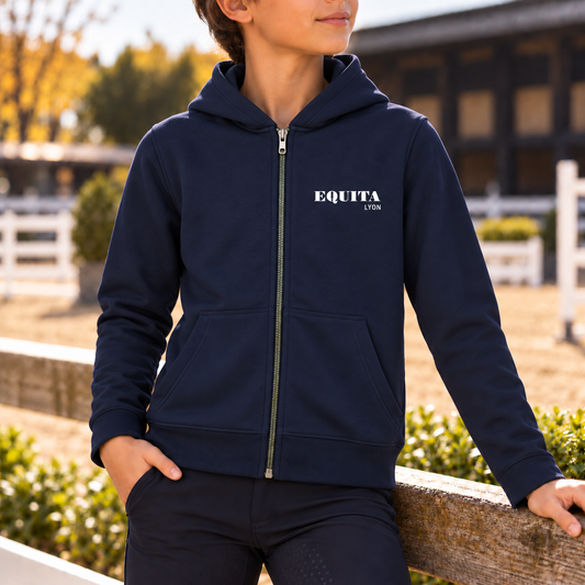 VESTE ZIP ENFANT EQUITA